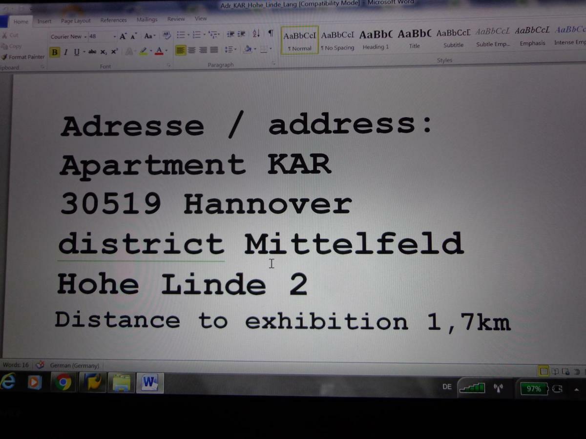 Apartments Naehe Messe - Room Agency Hannover Buitenkant foto